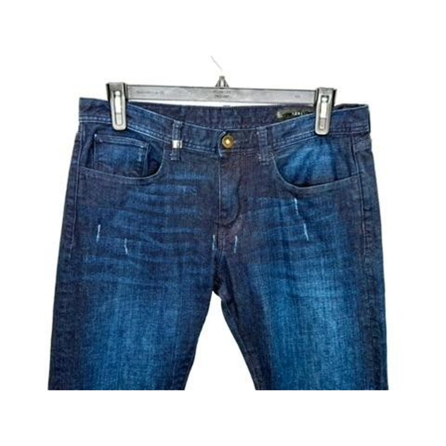 Armani Exchange J13 Slim Jeans Mens Size 34 Dark Wash Blue Denim