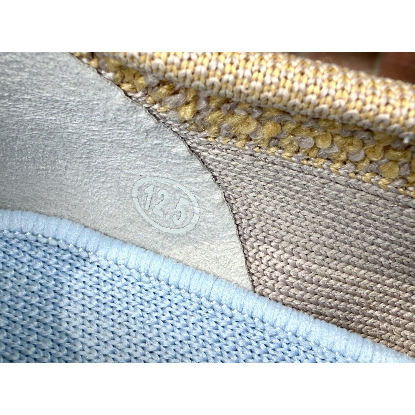 Rothy's The Driving Loafer Mens 12.5 Barley Beige Slip On Knit Shoes Worn Once