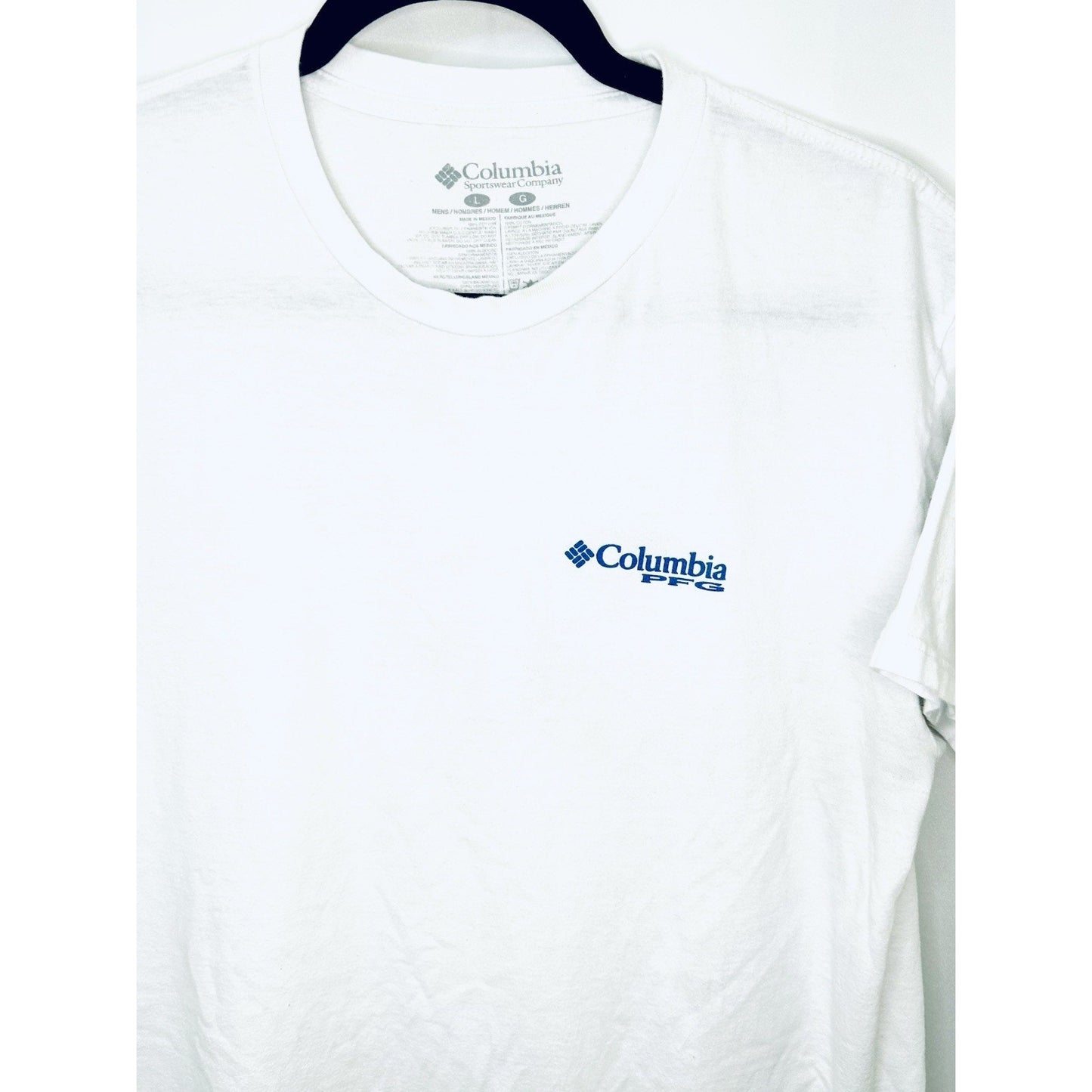 Columbia PFG Classic-Fit Triangle Logo Graphic T-Shirt Men’s Large