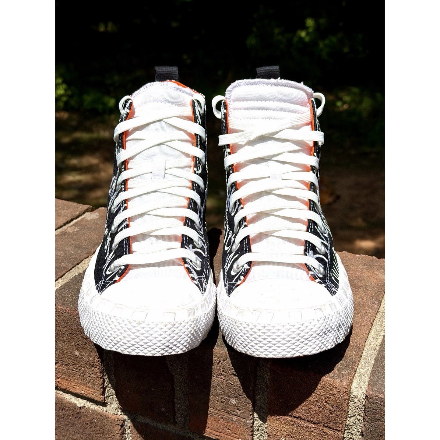 Converse UNT1TL3D Hi High Top NOT A CHUCK Black Orange Men’s Size 11 166502C