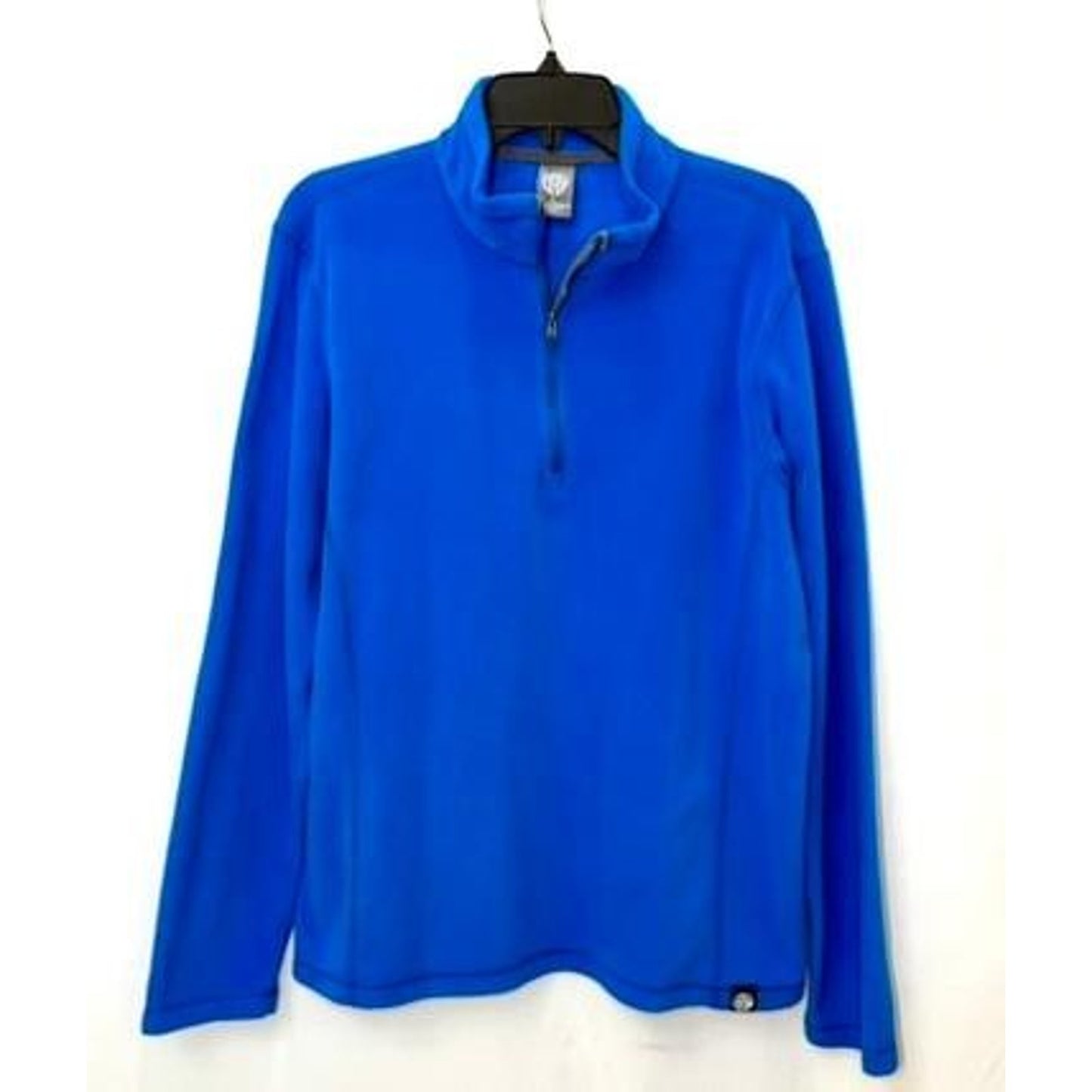 REI Co-op Fleece Pullover Mens Large Blue 1/4 Zip Jacket Polyester