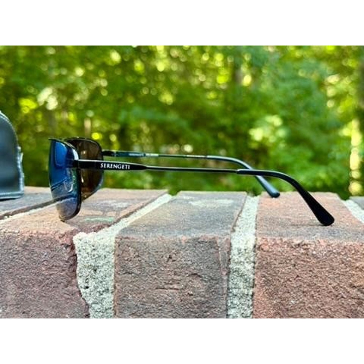 Serengeti Dante 2.0 Sunglasses SS564001 Blue Polarized Lens Italy $380 New