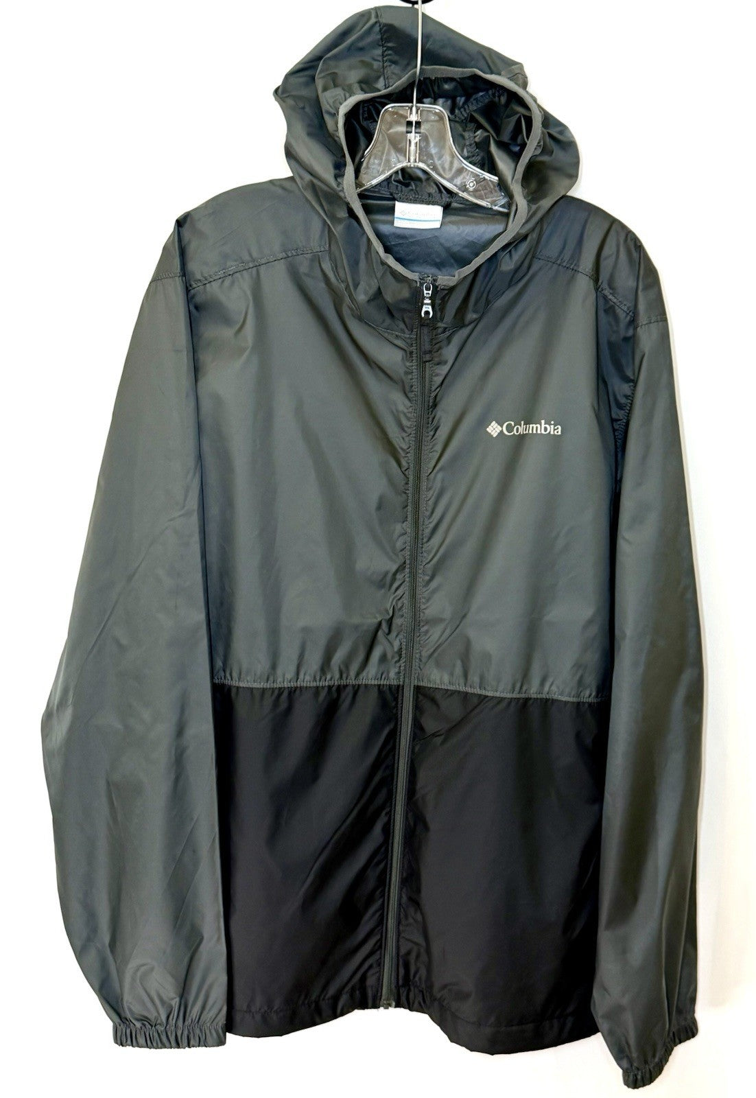 Columbia Men's Omni-Tech Rain Windbreaker Jacket Size Large