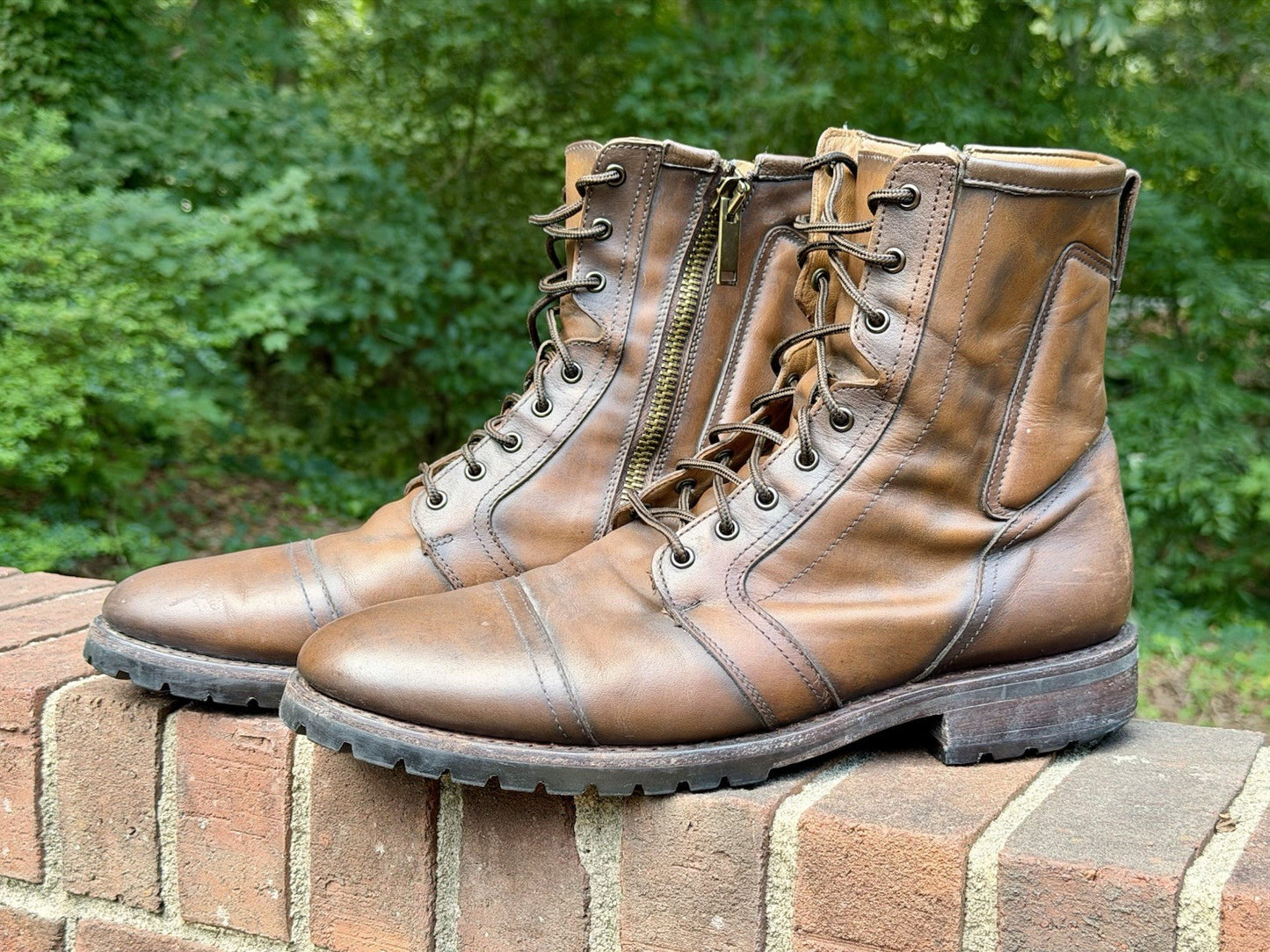 Thursday Boot Co Casa Moto Anejo Leather Zip Boots Men’s 12.5 House Of Friends