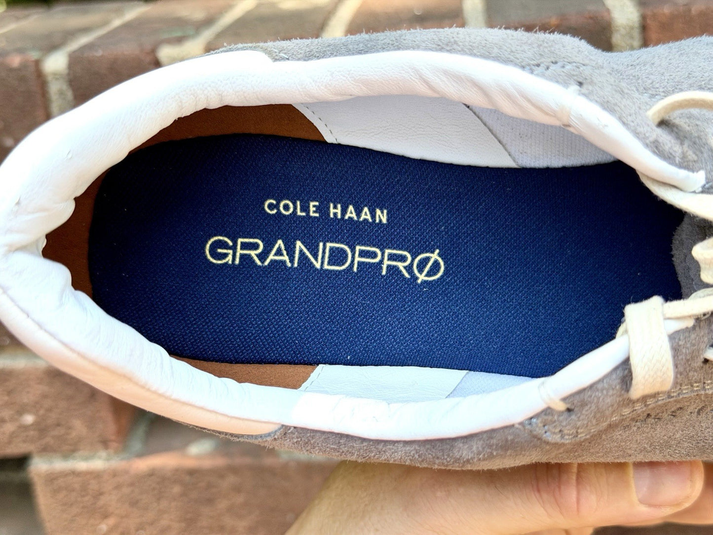 Cole Haan GrandPro Turf Suede Sneakers Ironstone Grey Men's Size 11.5 NIB C30561