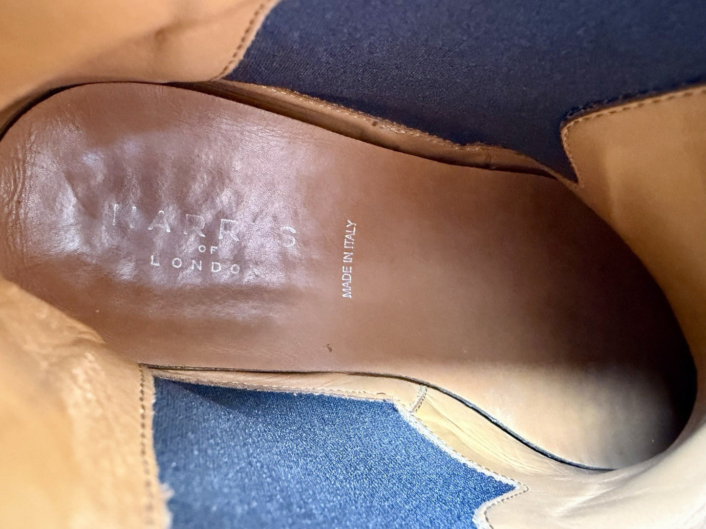 Harrys London Mark Chelsea Boots Suede Brown Mens Size 43.5 US 10.5  ($550+ New)