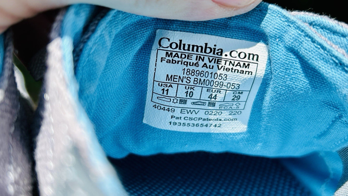 Columbia Bahama Vent Loco Relax III / Men’s Size 11 / Graphite - Pool / See Pics