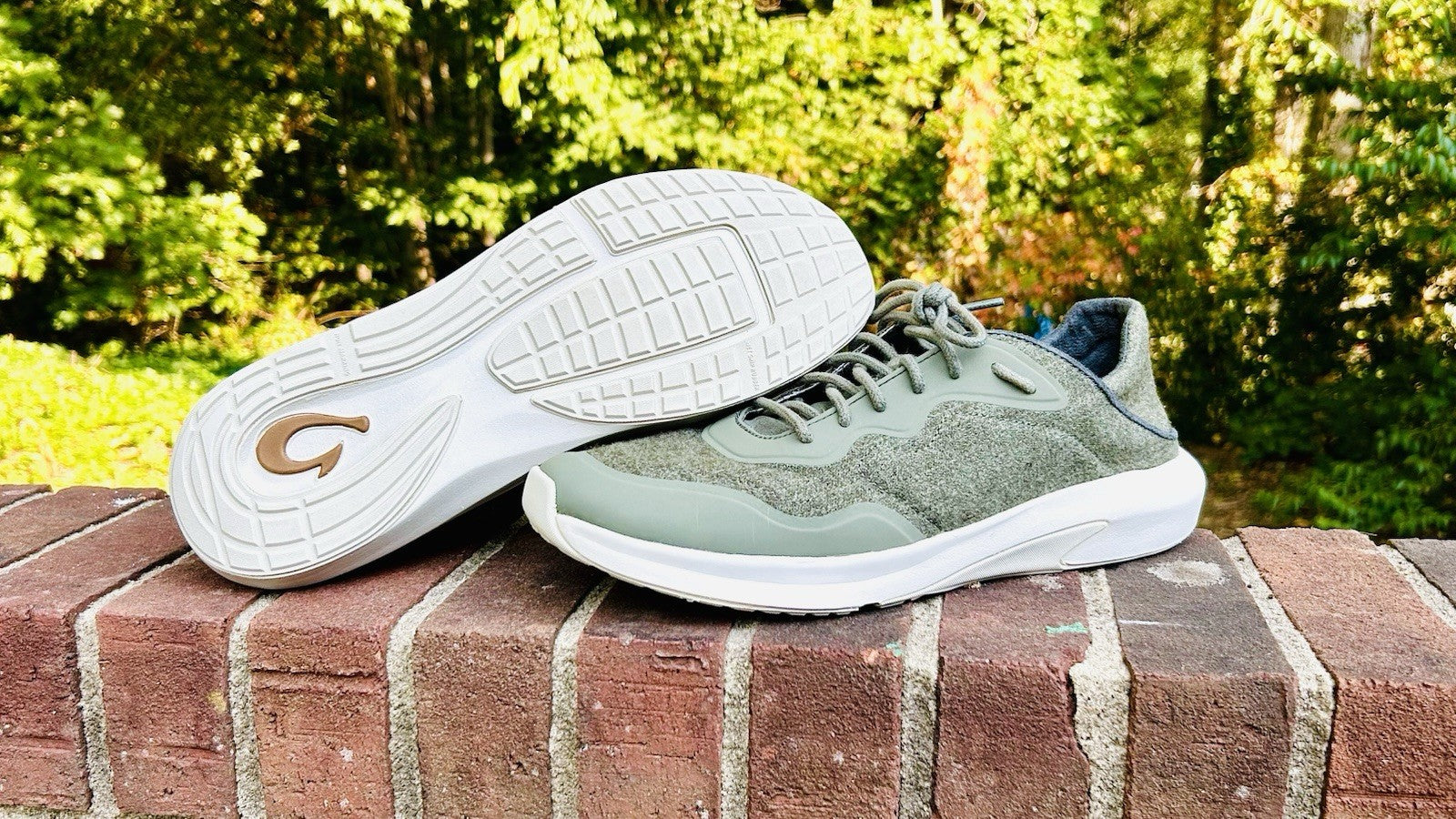 RARE!! NWOT OluKai Koheo Hulu / Dusty Olive  / Men Size 12 /  MSRP ($160)