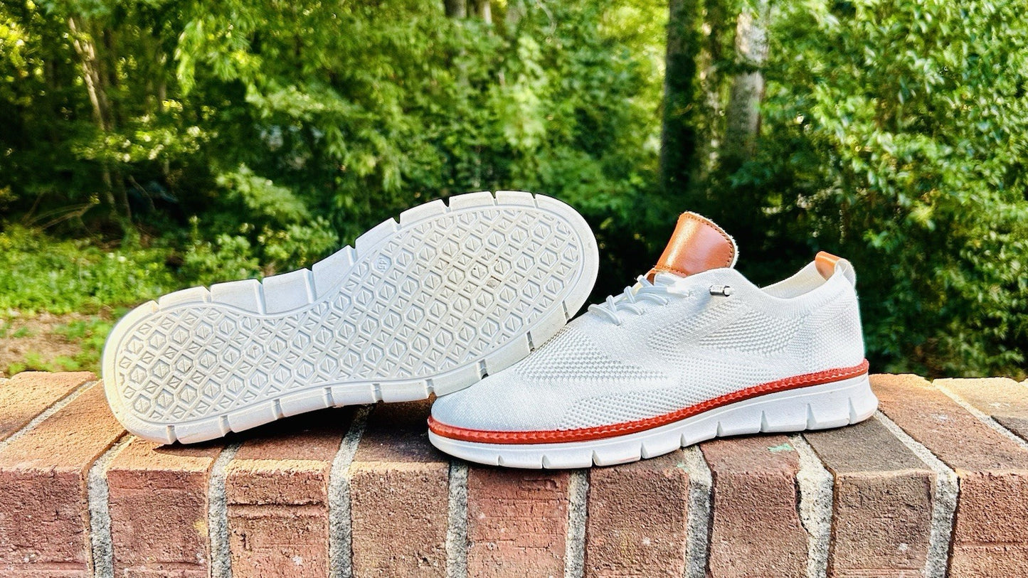 Unbranded Size US 12 / EU 45 Casual Walking Shoes Light Breathable / White Mesh