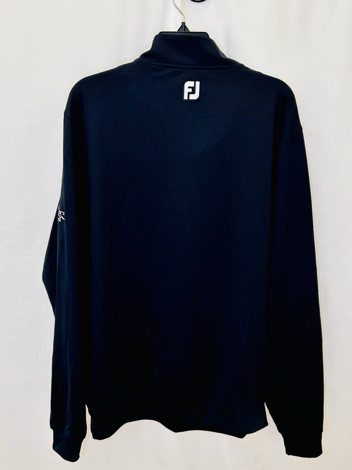 FootJoy Men's 1/4 Zip Golf Performance Pullover | Men’s XL | Black | Outdoors