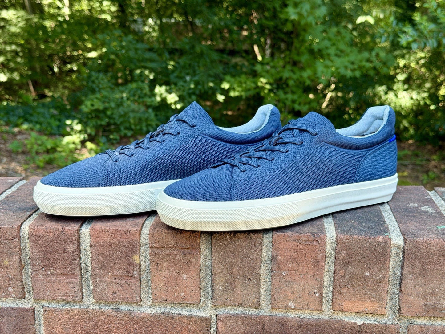 Rothy’s The RS02 Men’s 11.5 / Women’s 13 Navy Blue Knit Sneakers NWOB