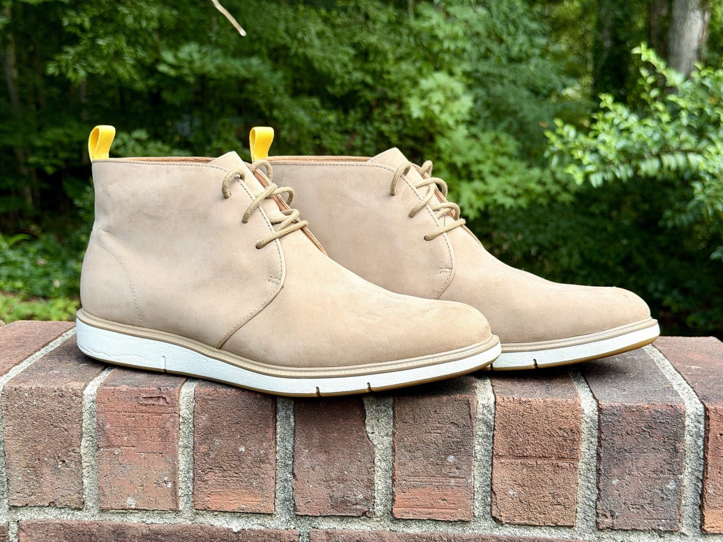 SWIMS Men Motion Chukka Waterproof Boot Size 12 Tan Beige - Worn Once - $250 New