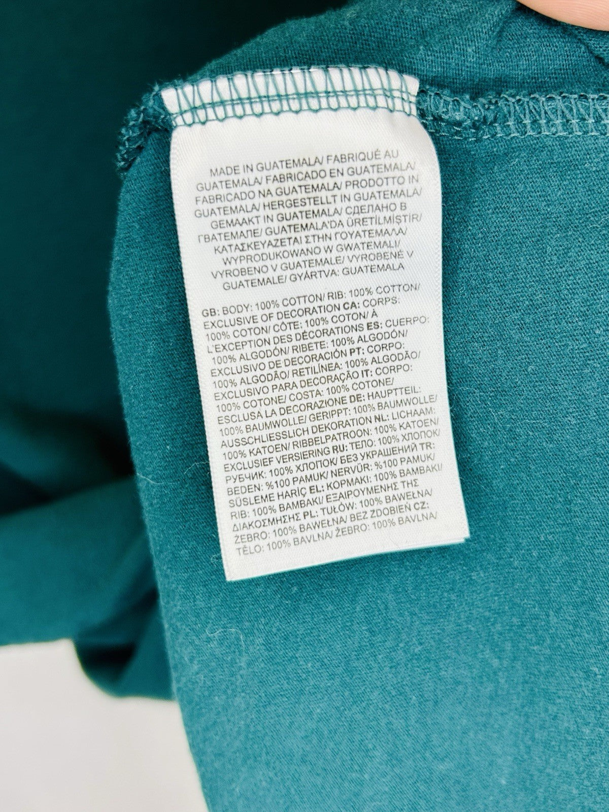 The North Face Green Long Sleeve Men’s Shirt - Size Medium