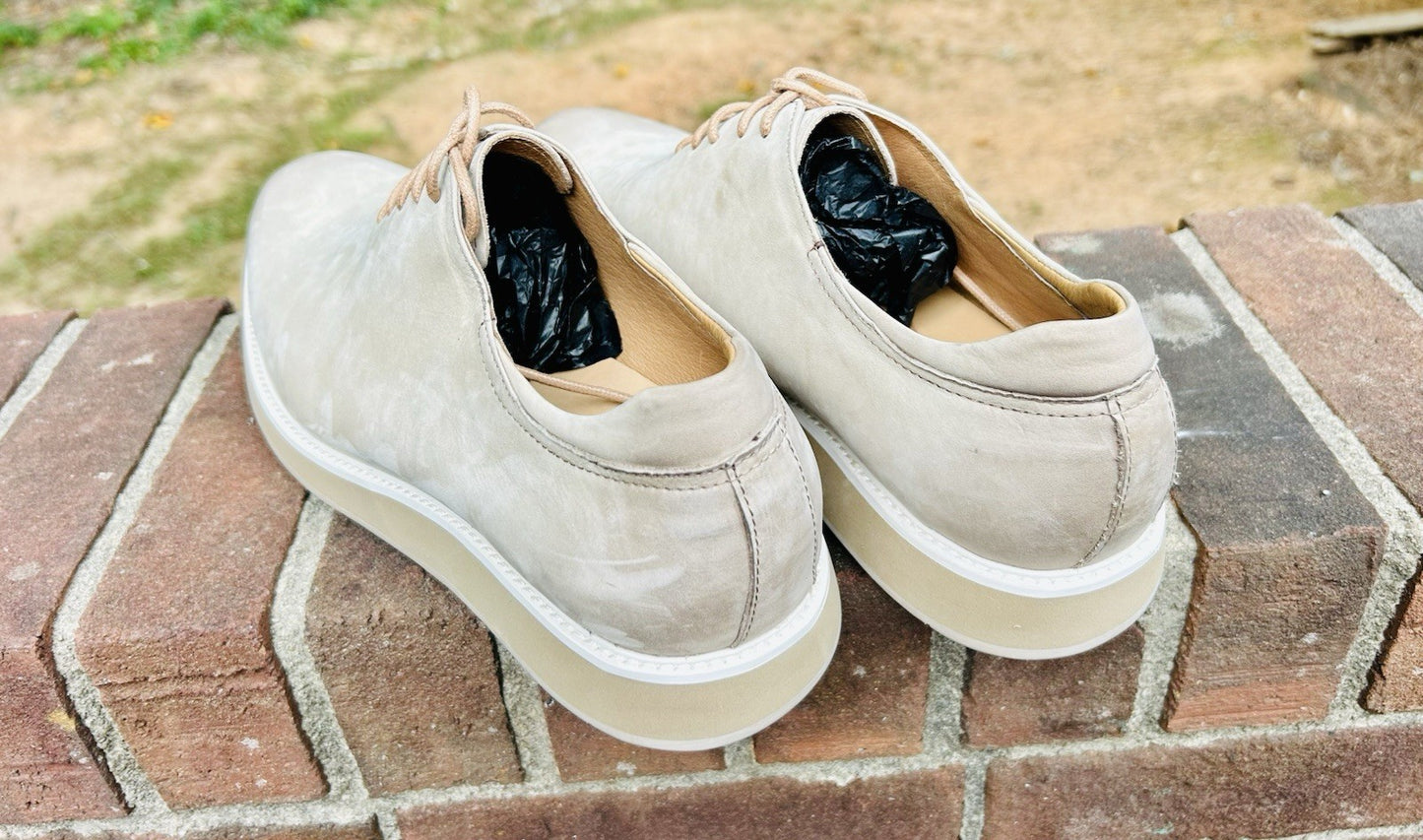 New Marc Nolan Idris Leather Whole Cut Oxford Sneakers / Men’s 11 / Retail $145