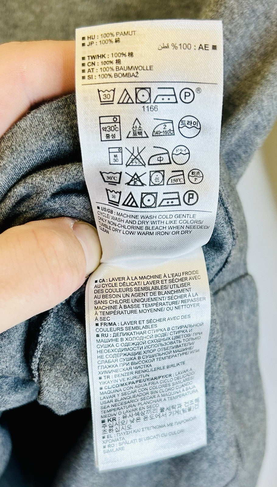 Banana Republic Luxury Touch Cotton Men's Large Gray 1/4 Zip Pullover