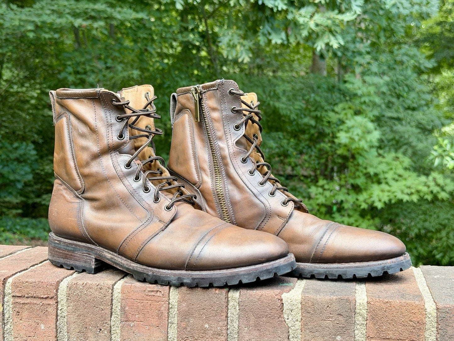 Thursday Boot Co Casa Moto Anejo Leather Zip Boots Men’s 12.5 House Of Friends