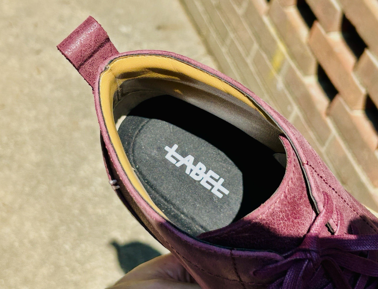 Label Go-To Moc Boot | Burgundy/Cloud Cream | Size M11 & W12.5