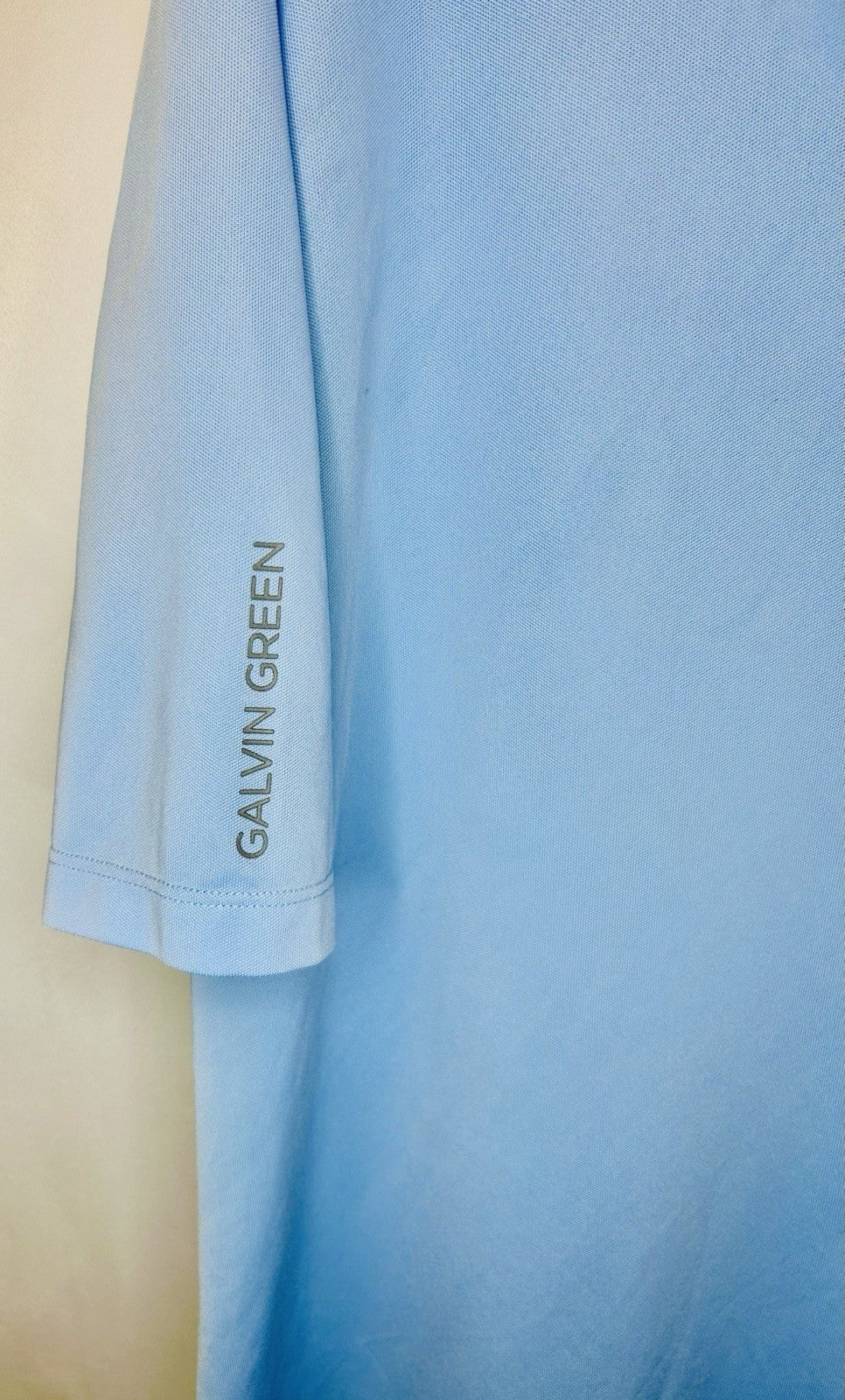 Galvin Green Golf Polo Shirt Light Blue Size XXL / Baby Blue / Stretchy