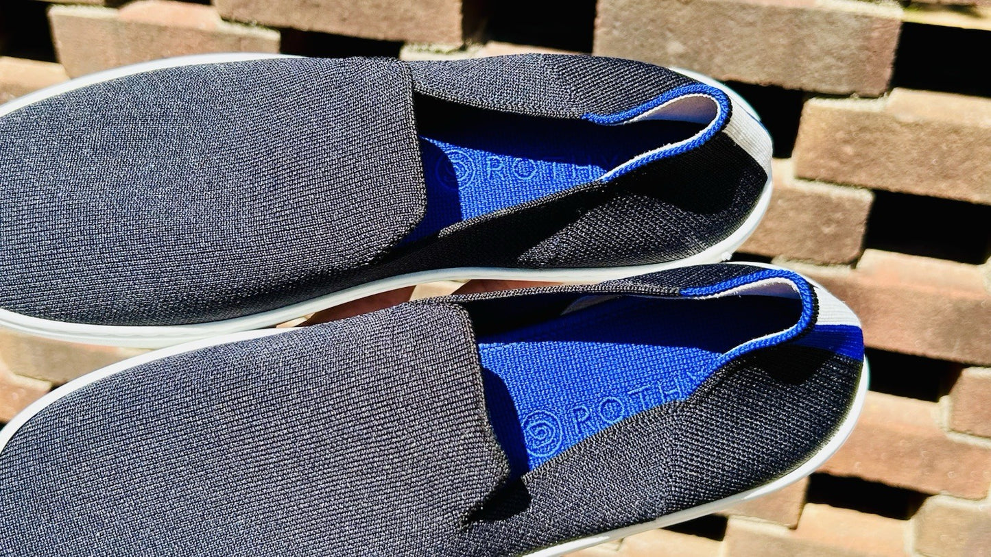 Rothy's Shoes The Original Casual Sneaker / Slip On Women's Size 10 / Black