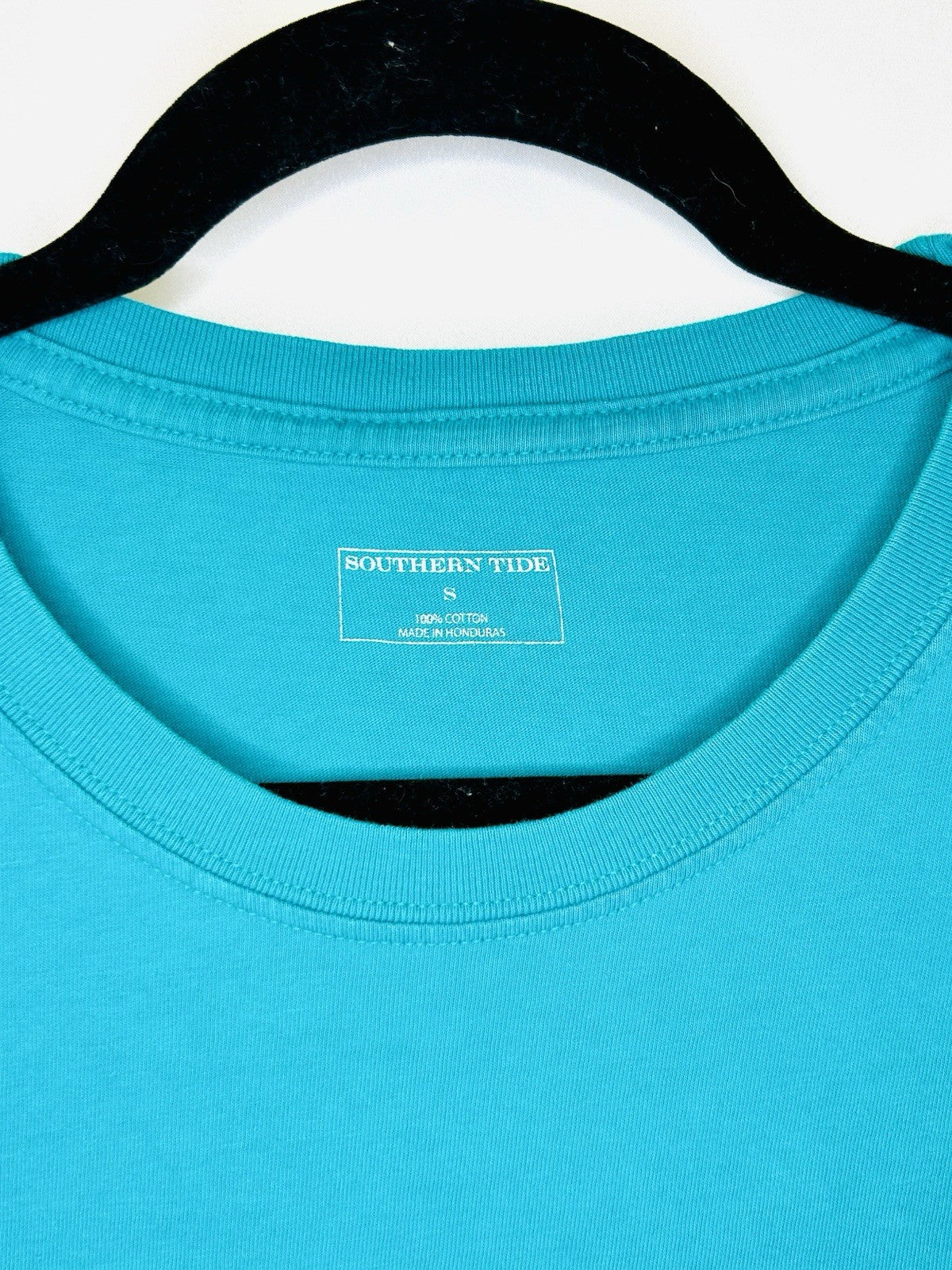 Southern Tide Teal Long Sleeve Skipjack Graphic T-shirt - Men’s Size Small