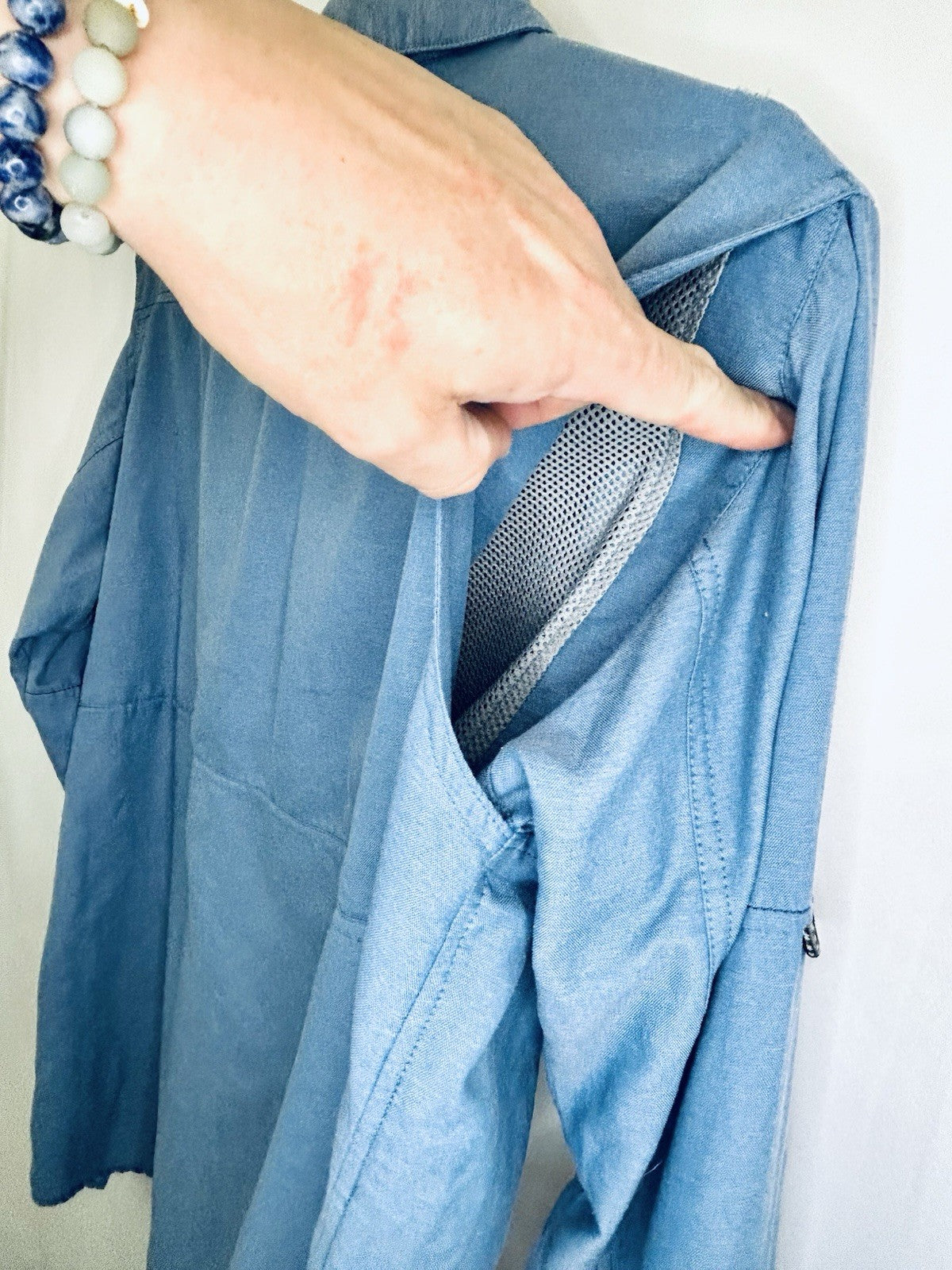 Columbia Men`s Pilsner Peak Ii Long Sleeve Shirt Large Grey Ash