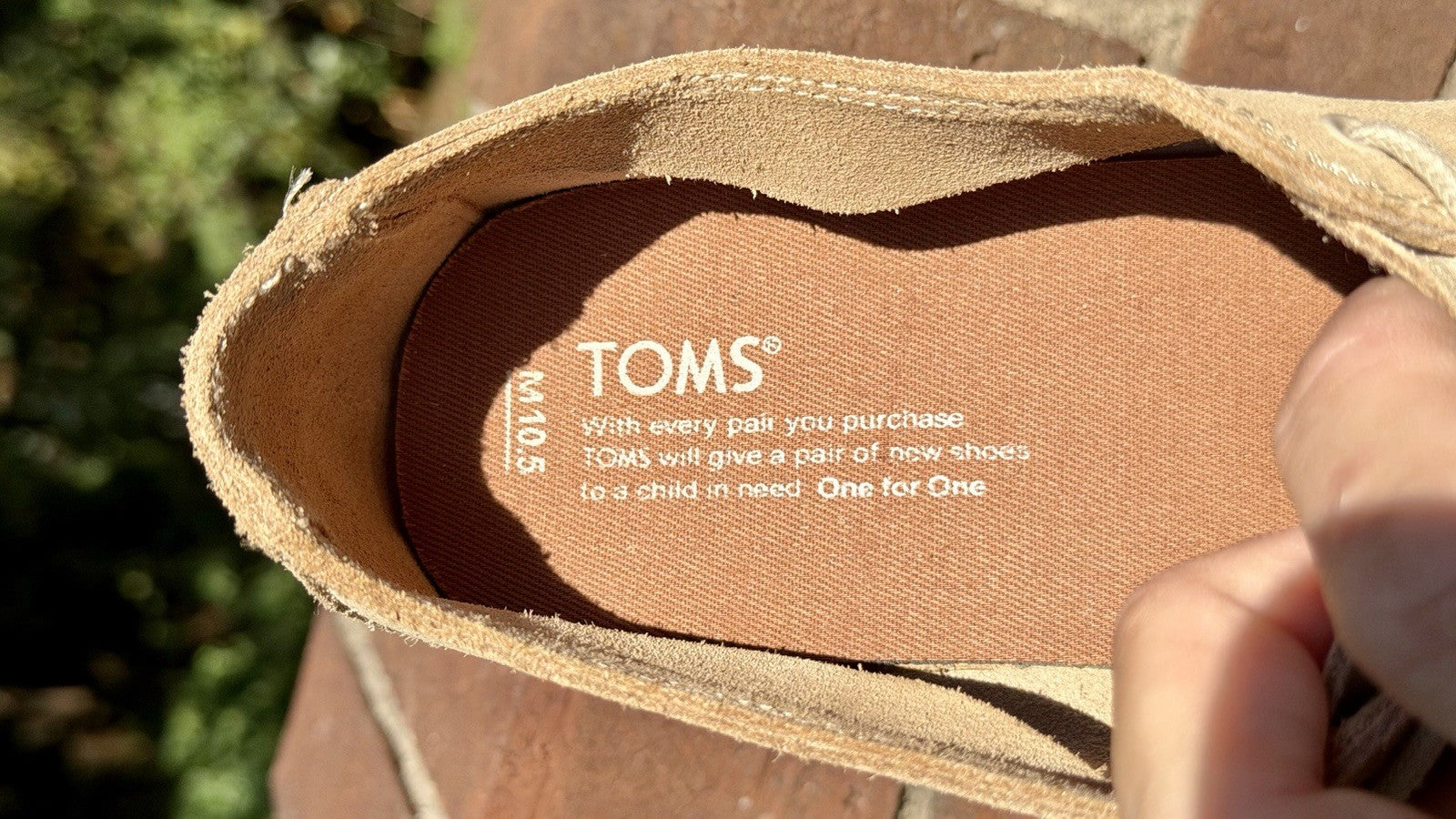 Toms’s Hensley / Size 10.5 / Birch Nubuck /Lace Up / Casual / Career / Shoes