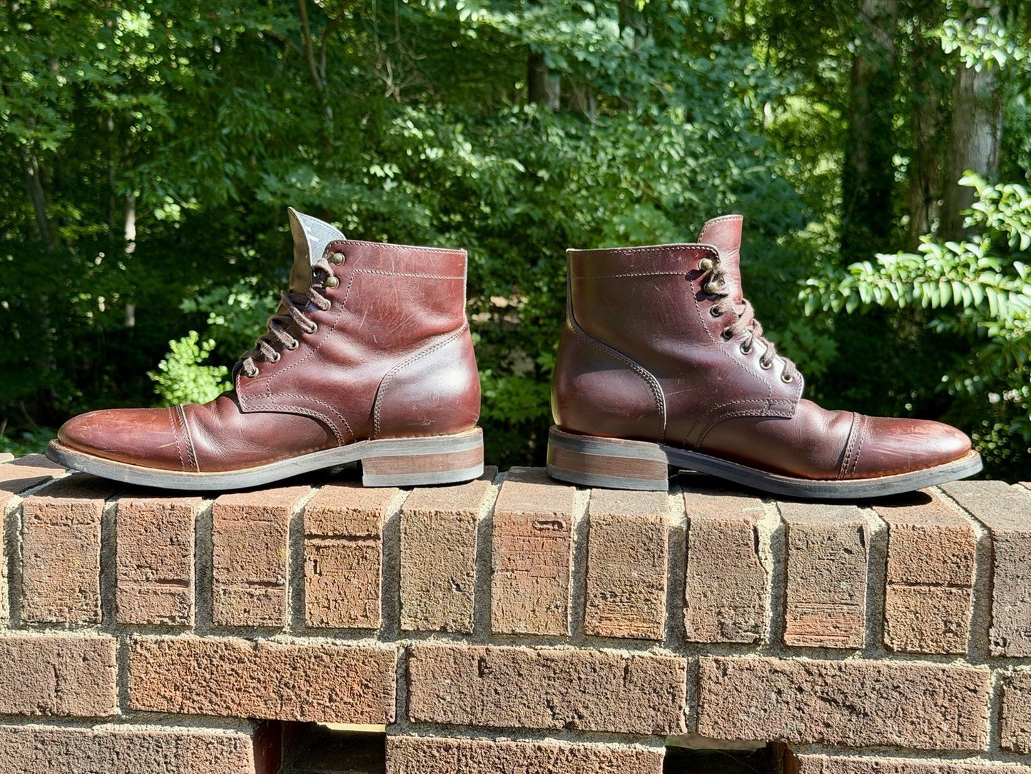 Thursday Boot Men's Captain Boots Classic Brown Size 11.5 Worn Twice!!