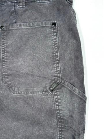 5.11 Tactical Mens Pants 42x30 Gray Canvas Utility Cargo Workwear Outdoor