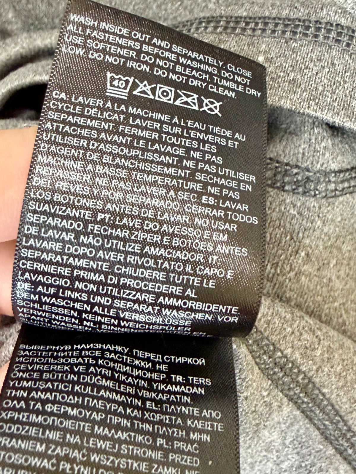 The North Face Men's Large Tech 1/4-Zip Fleece Pullover