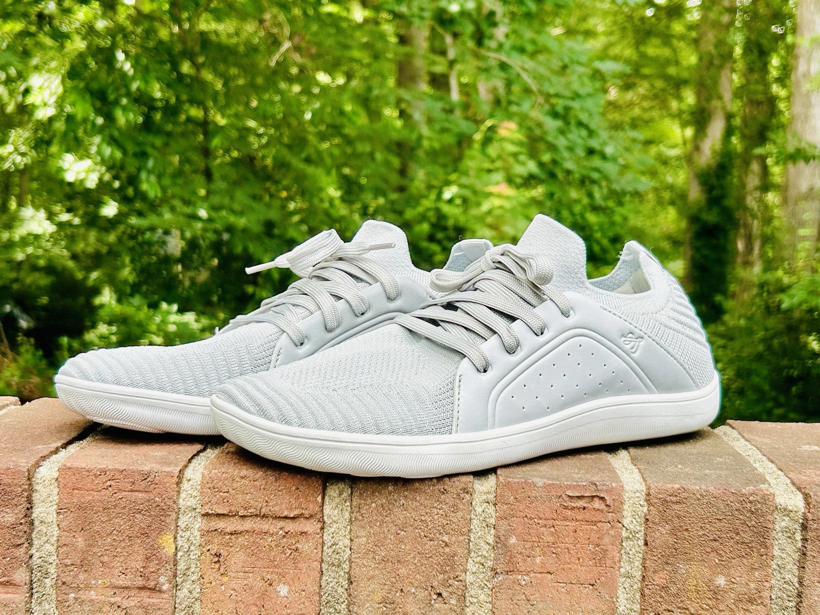 Lelsfit Women's Size 11 Gray Walking Shoe Wide Toe Barefoot Minimalist Zero Drop