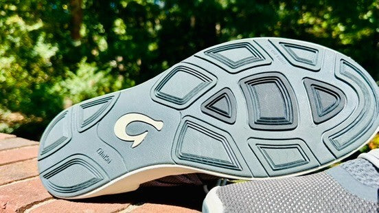 Olukai Holo Convertible Mesh Dark Shadow Grey Lace Up Athletic Shoes Men's 9.5