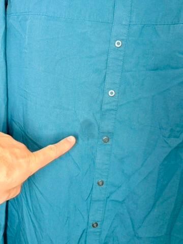 5.11 Tactical Shirt Mens Large Blue Long Sleeve Snap Button Casual Outdoor