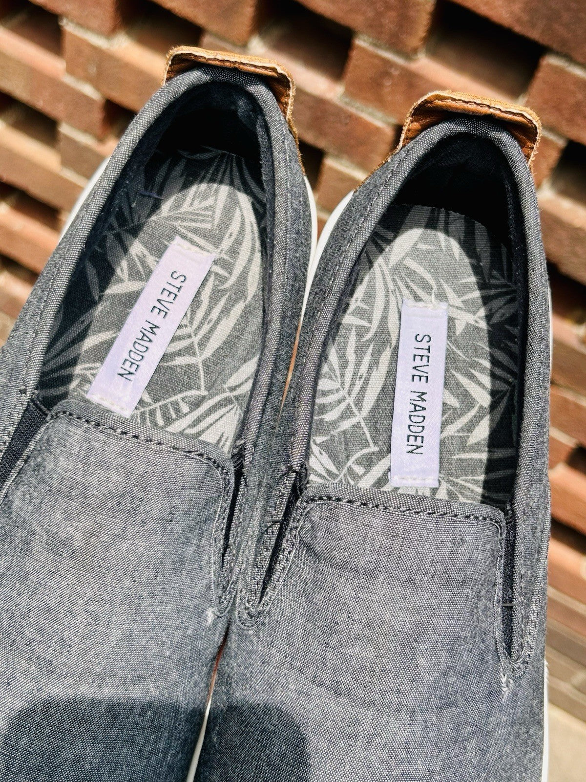 Steve Madden FELIX Casual Loafer Shoe Dark Grey MENS Size 12