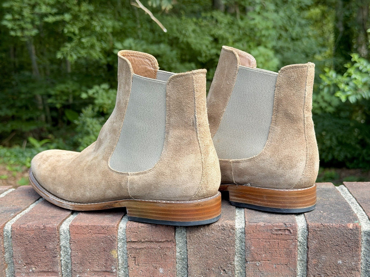 Thursday Boot Co Cavalier Chelsea Boots Sandstone Suede Men's Size 12 SSTCVLR