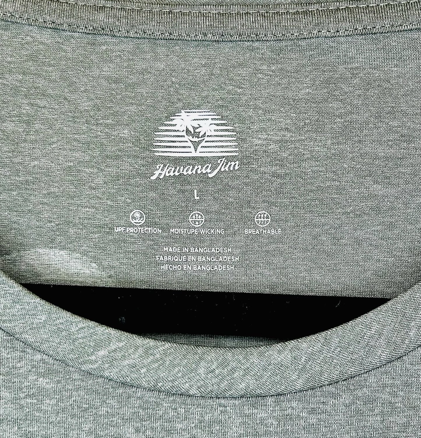 Havana Jim UPF Moisture Wicking Performance Fishing Outdoor Shirt Men’s Large