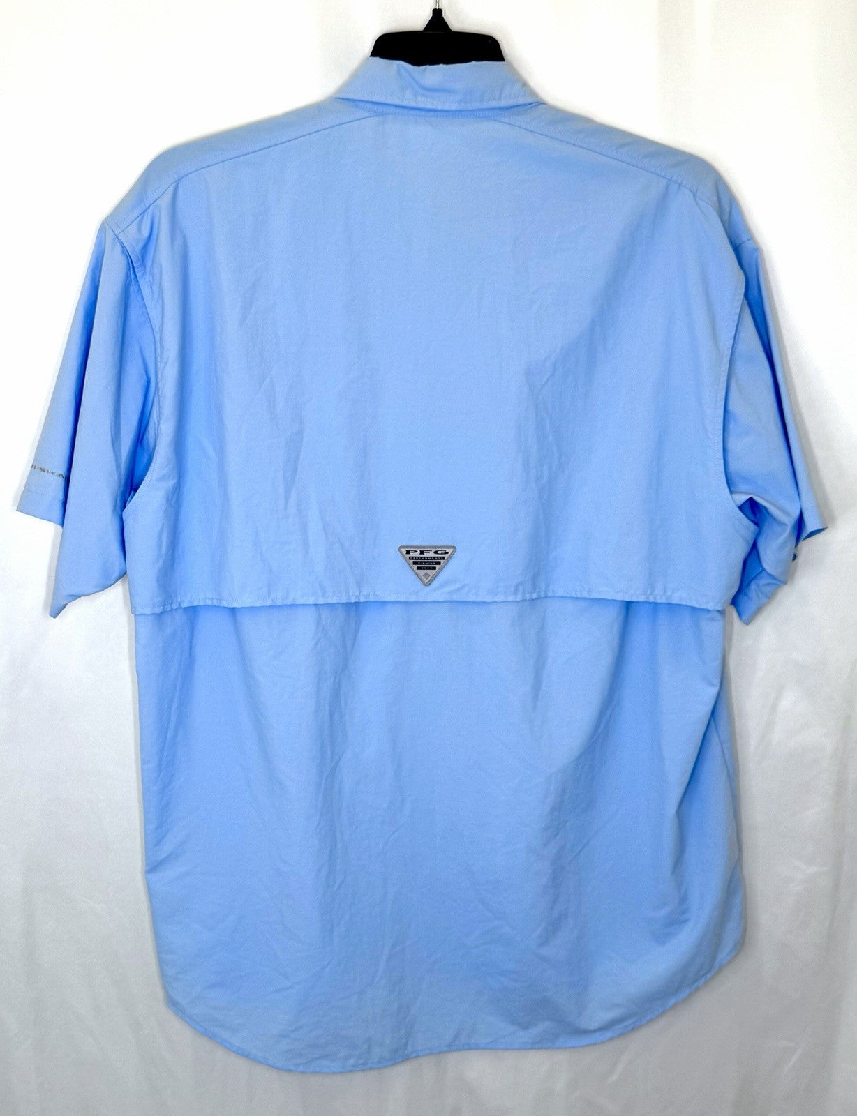 Columbia PFG Bahama Fishing Shirt Vented Rear Omni-Shield  Men's Large