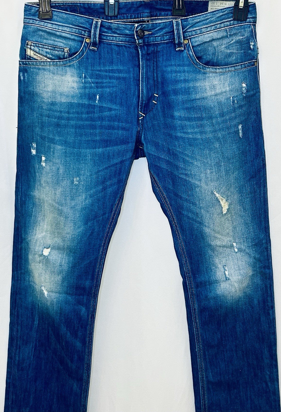 Diesel Thavar Jeans Men’s Size 34x32 Medium Wash Slim Skinny Fit