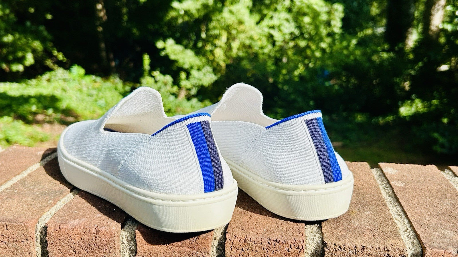 Rothys The Original Slip On Sneaker White Women’s Size 7.5 Comfort Shoes