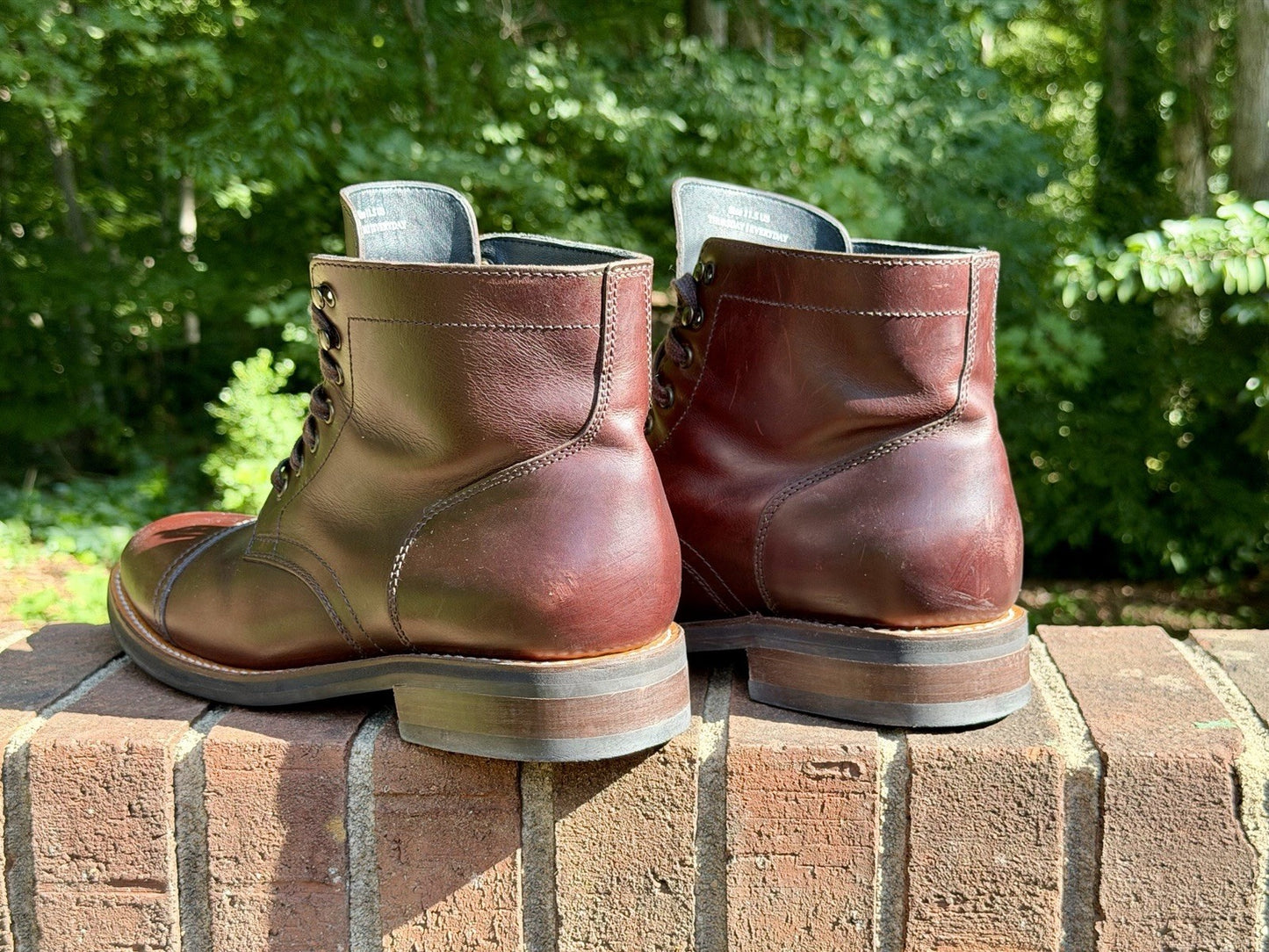 Thursday Boot Men's Captain Boots Classic Brown Size 11.5 Worn Twice!!