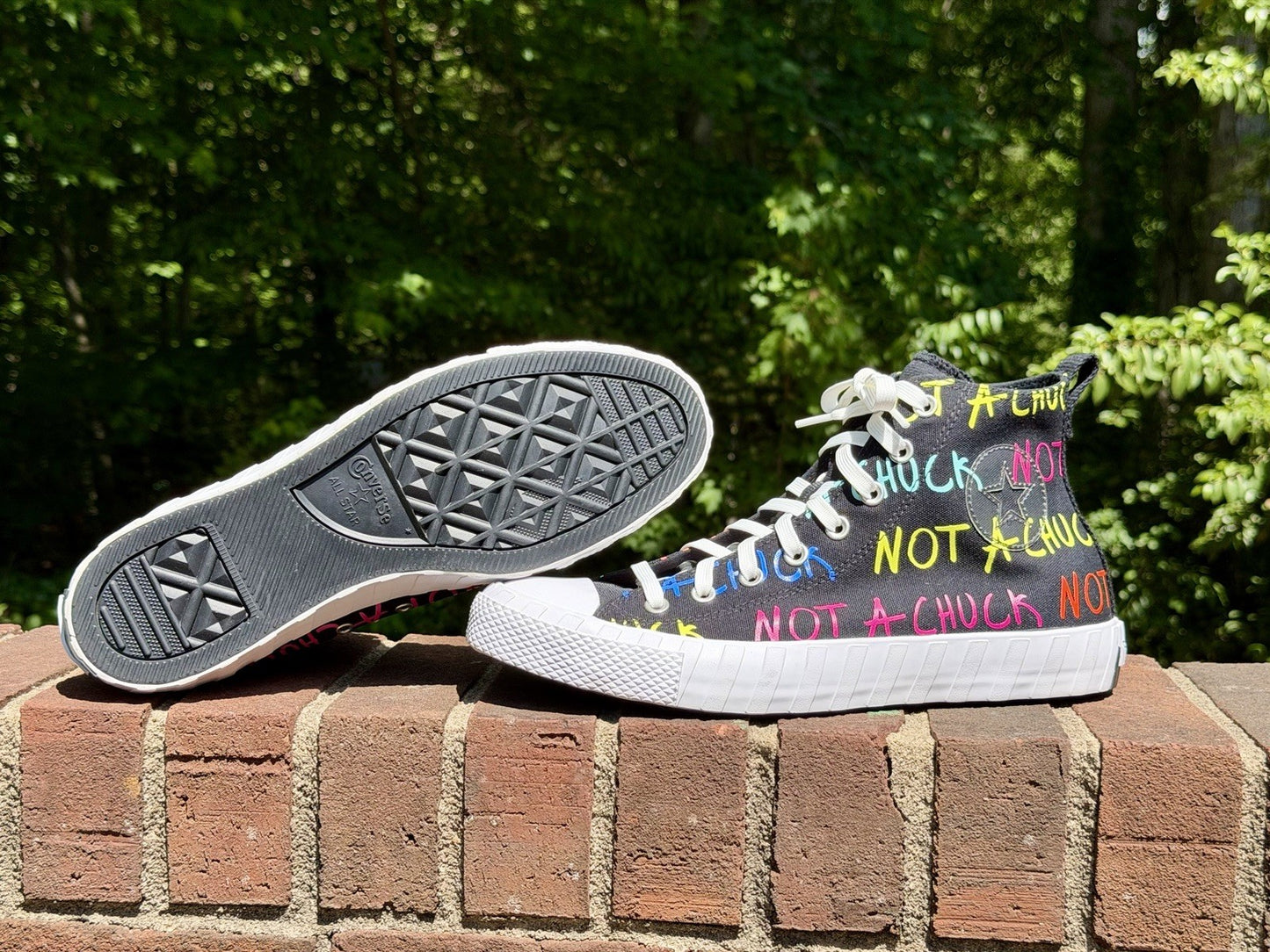 Converse UNT1TL3D High Not A Chuck Black Multi 173165C Men’s Size 11 NWOT