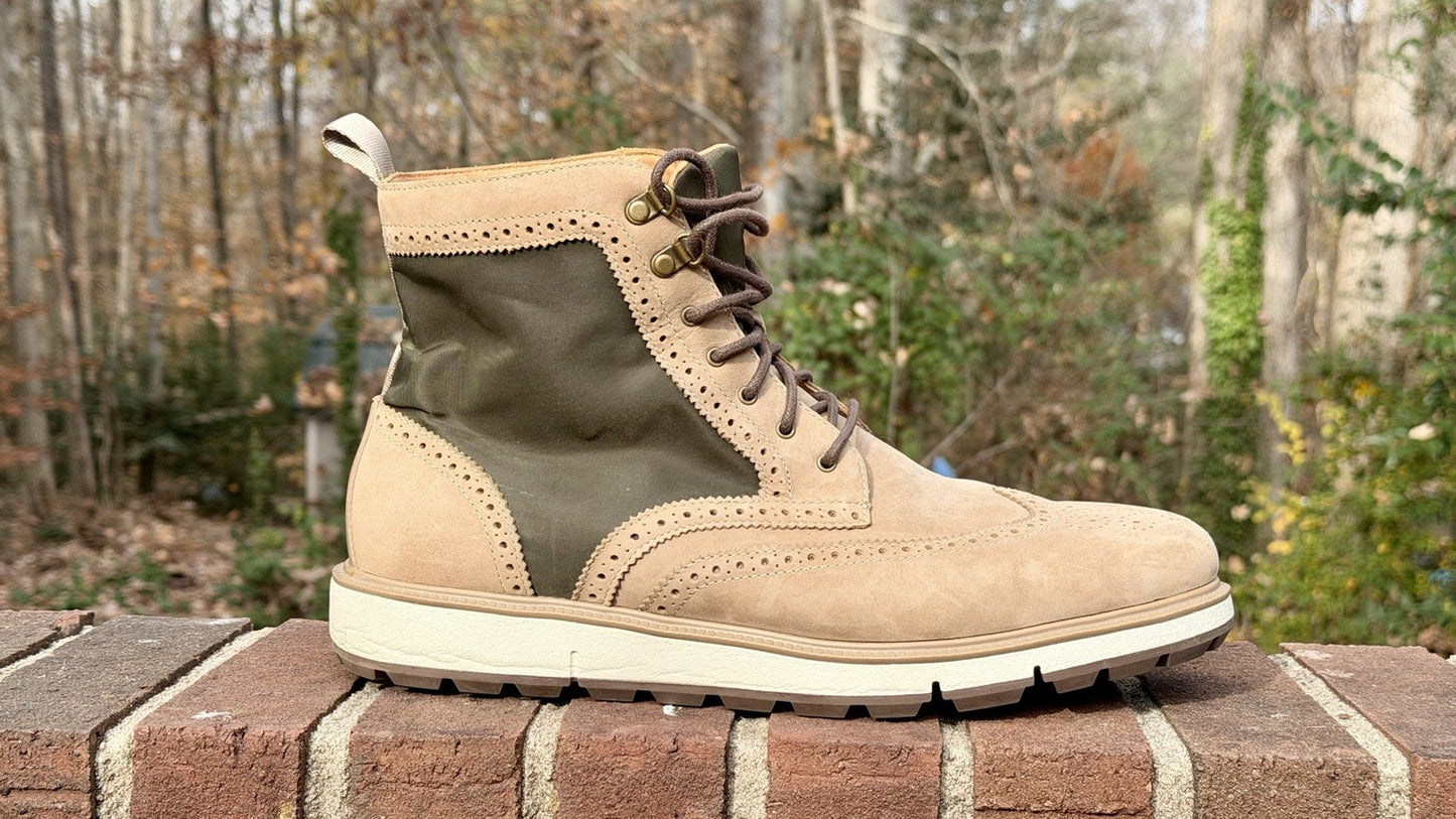 SWIMS Men’s Motion Wingtip Brogue Boots Size 11.5 New NWOT $298 MSRP