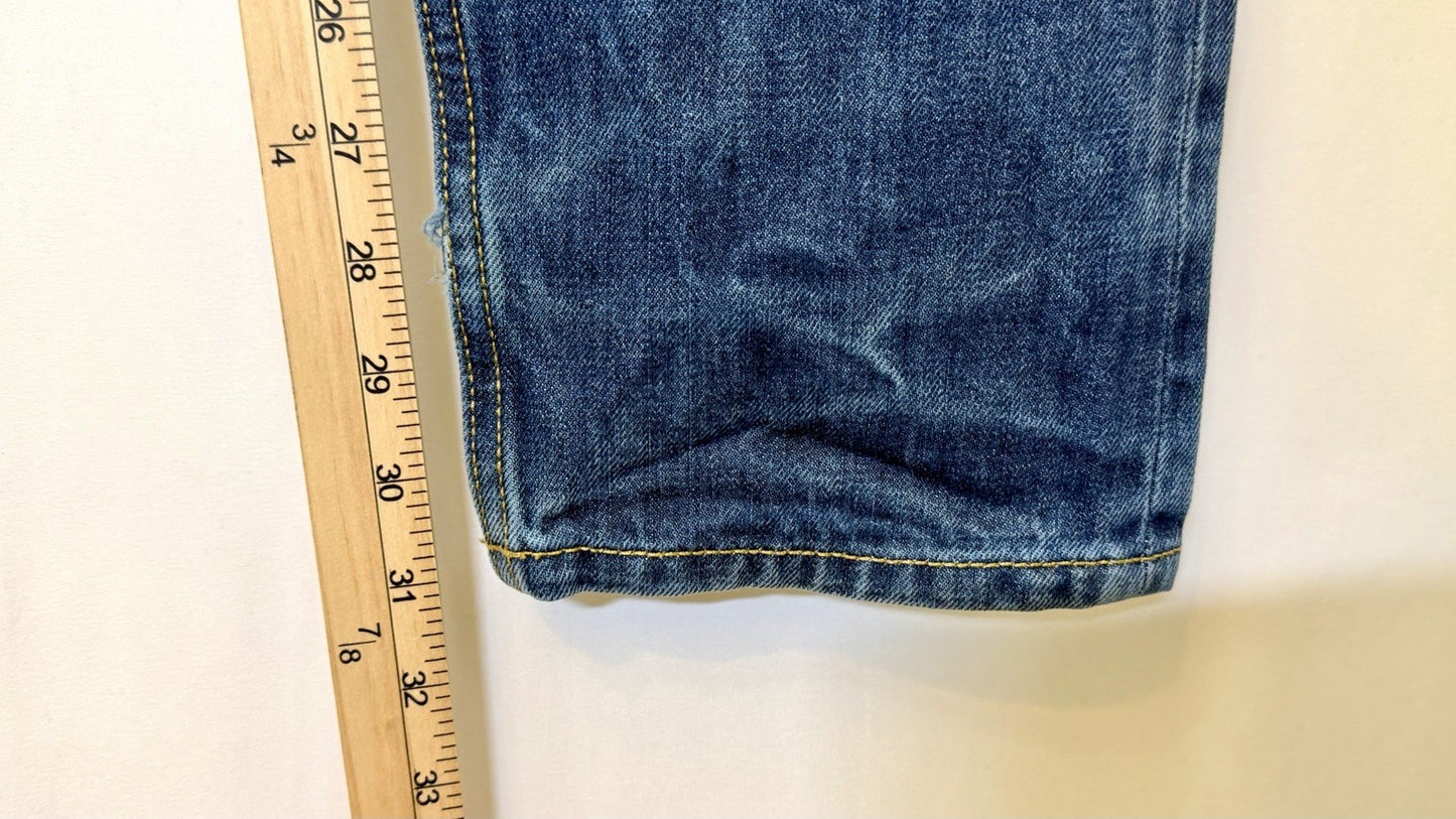 Diesel Jeans Tepphar Slim Carrot Dark Button Fly Skinny Jeans Men's 34x32