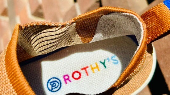 Rothy's Shoes Chelsea Boot Sneaker in Fawn Amber Brown / Men's Size 11 And W12.5