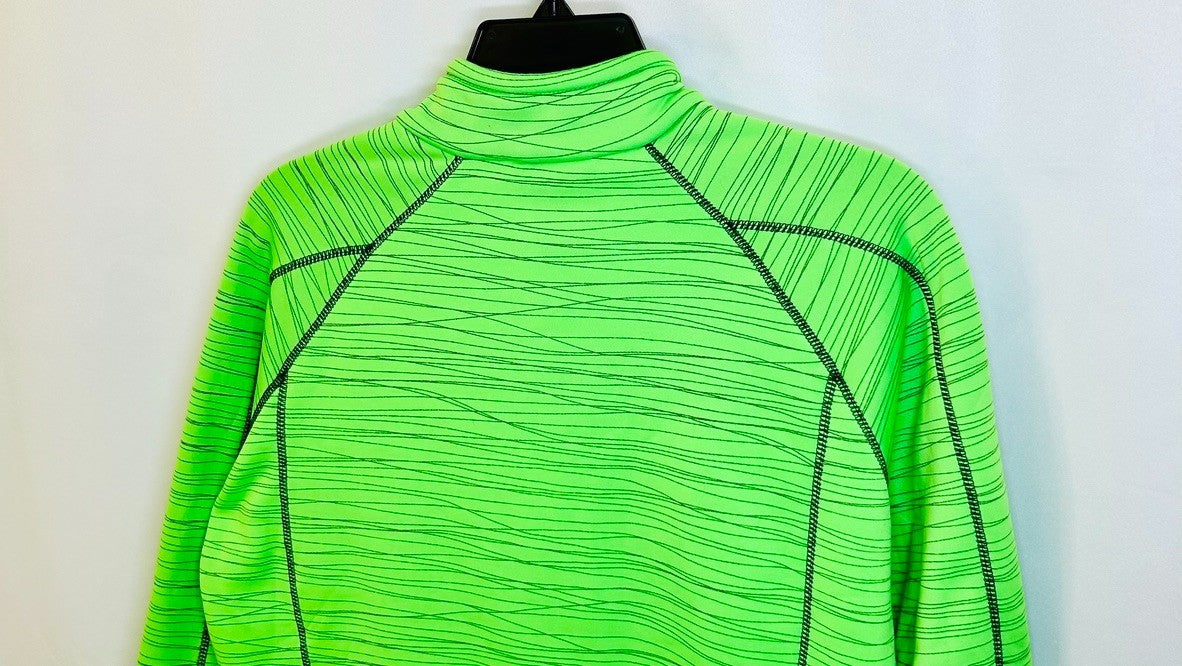 Avalanche Zero Restrict Womens Long Sleeve 1/4 Zip Pullover Fleece Lined Size XL