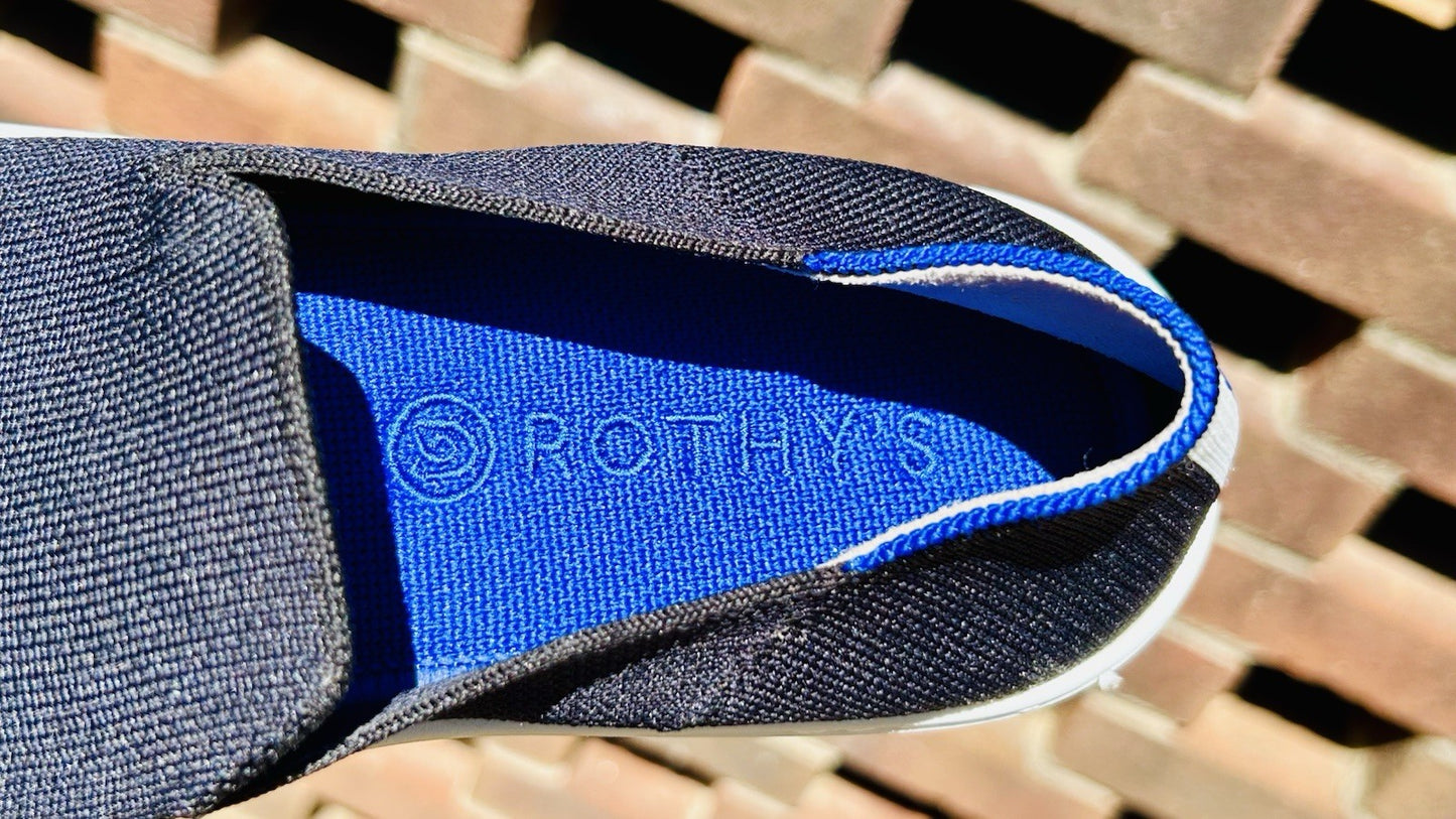 Rothy's Shoes The Original Casual Sneaker / Slip On Women's Size 10 / Black