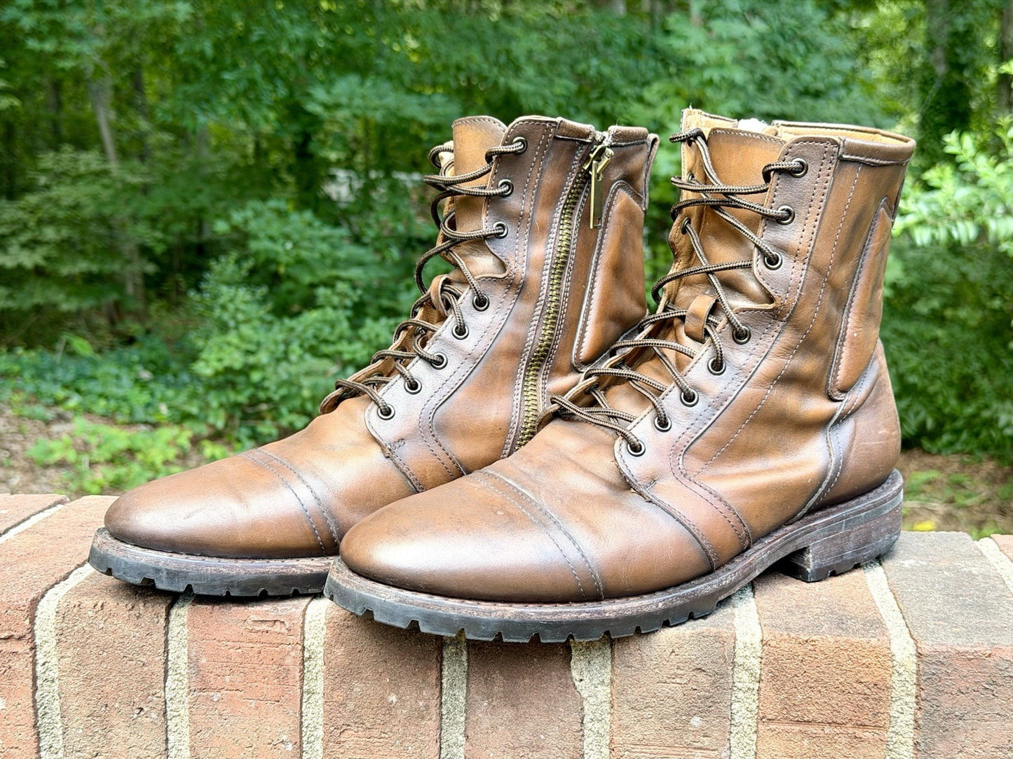 Thursday Boot Co Casa Moto Anejo Leather Zip Boots Men’s 12.5 House Of Friends