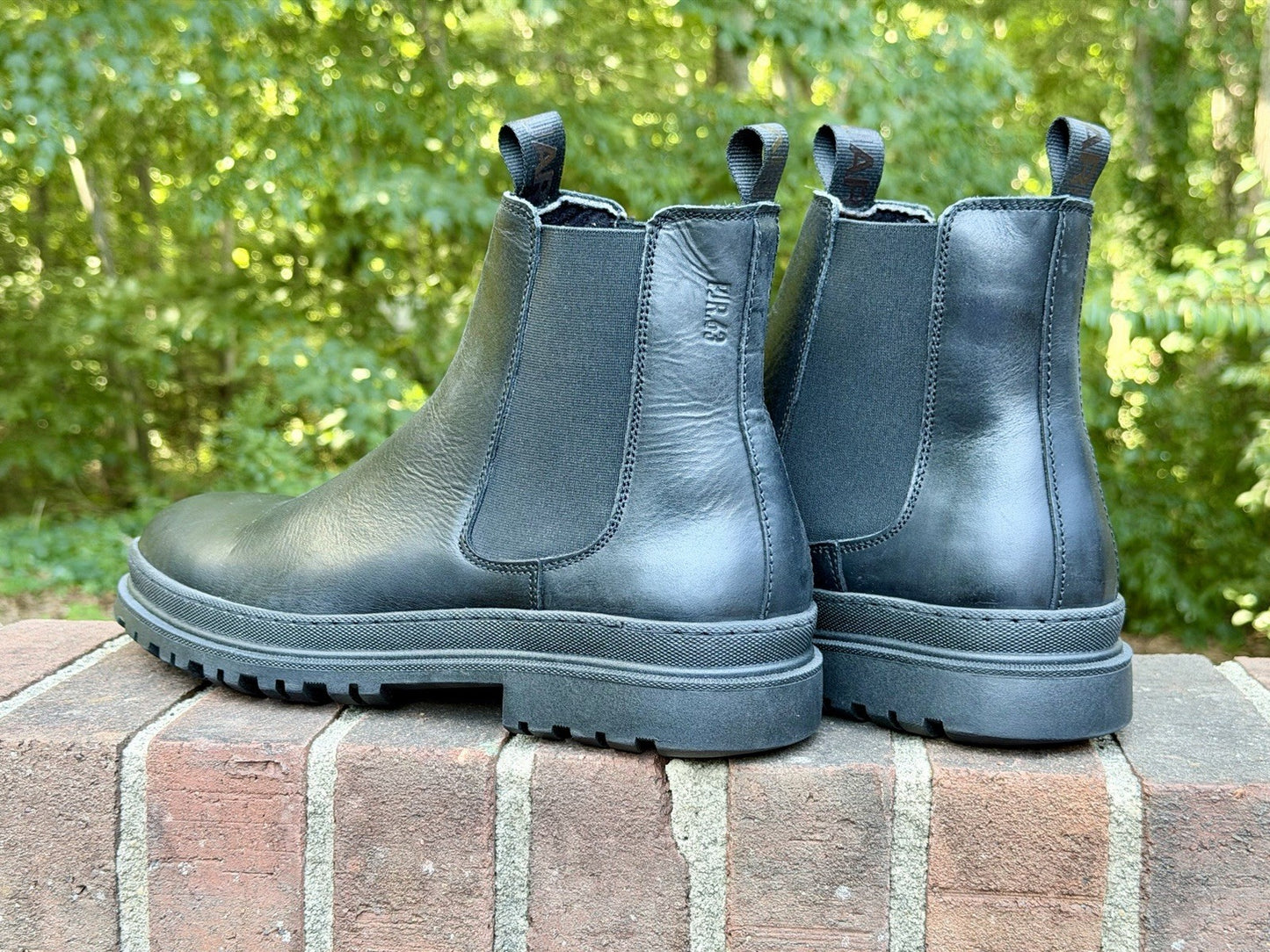 Pajar Cyprus Black Leather Waterproof Chelsea Boot Size 13 / 46 EU ($210 New)