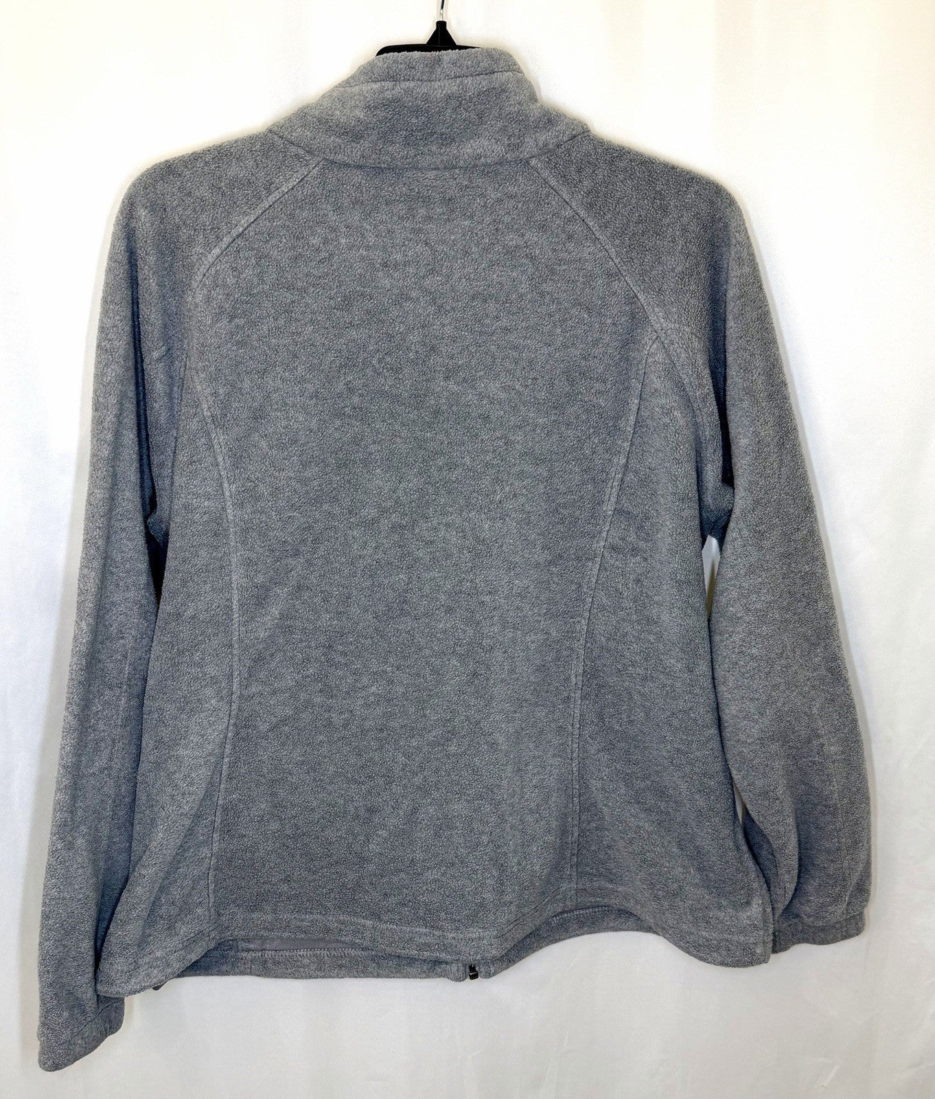 Columbia Fleece Jacket Men's Size 2XL Dark Gray Full Zip Outdoor Zip Pockets