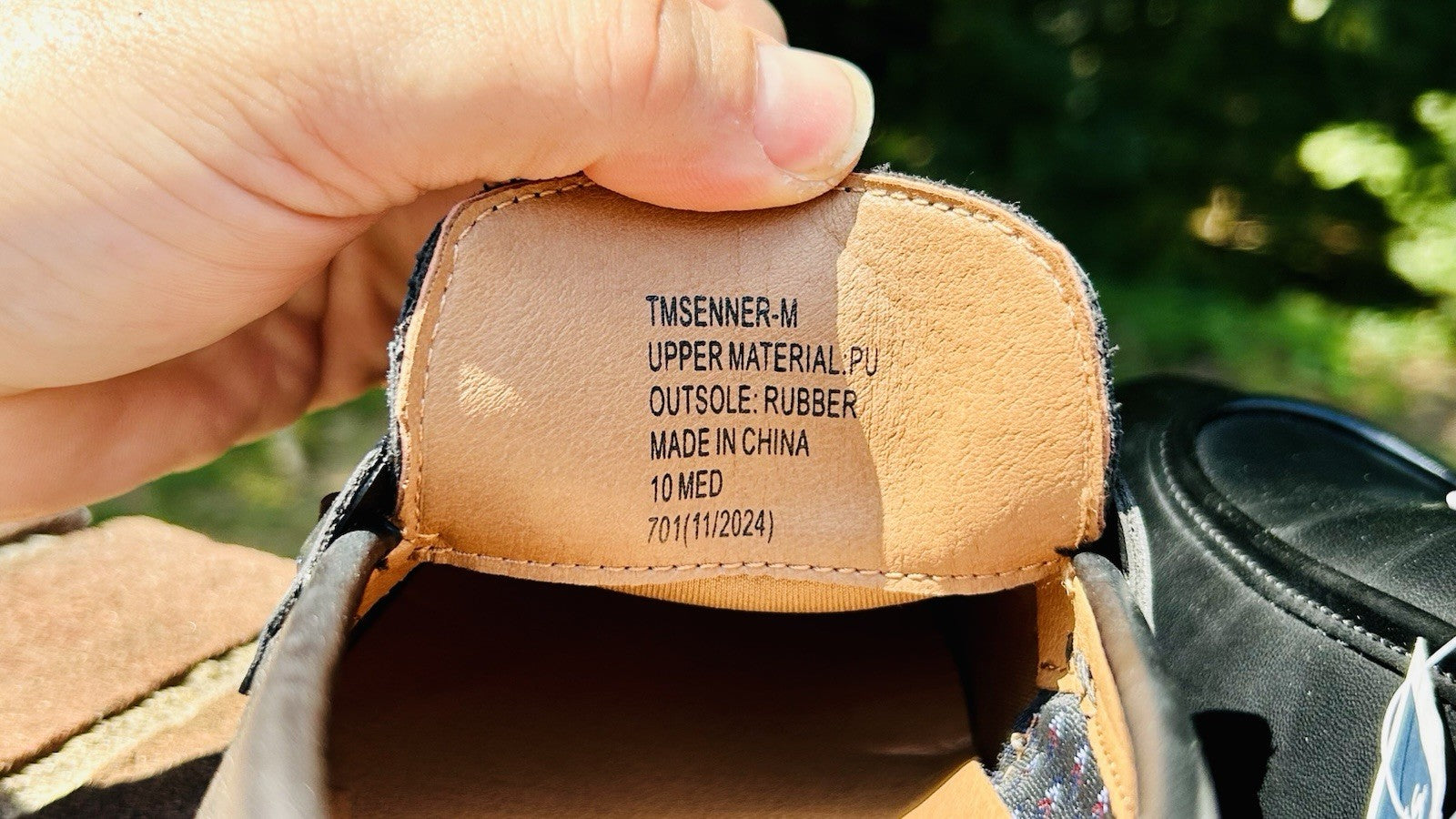 NWT TOMMY HILFIGER Senner Oxford / Black / Men’s Size 10 / Easy Slip-On