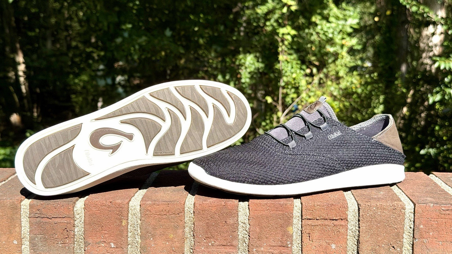 Olukai ALAPA LI / Black / Men’s 12 / Worn Once!!! $120 Retail